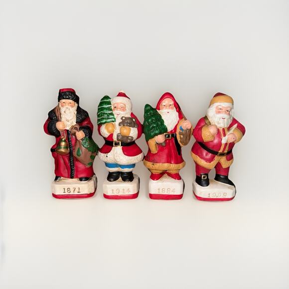 The Memories of Santa Set Of 4 1871, 1894, 1909, 1914 GUC - Picture 1 of 16